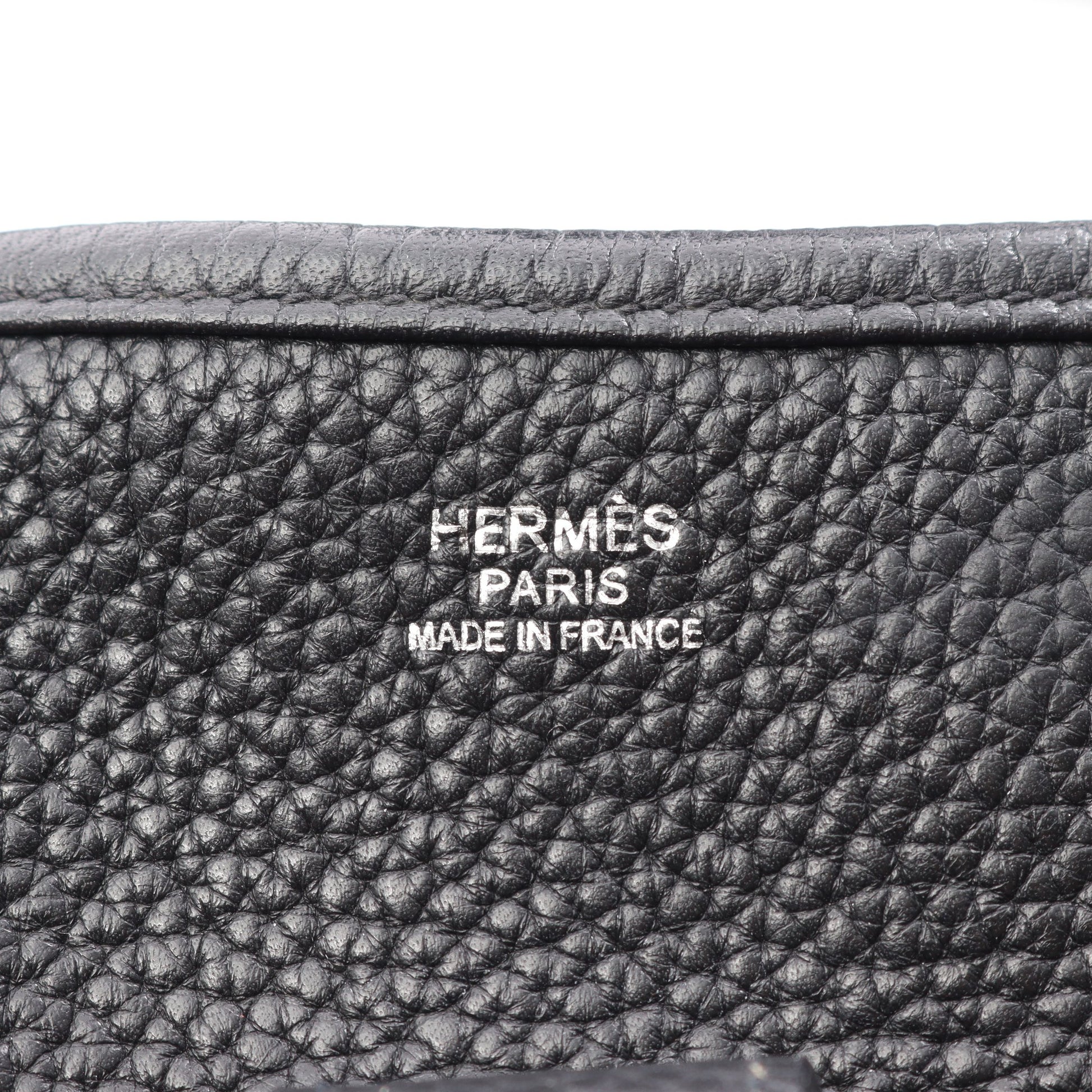 エヴリン 3 トロワ GM ショルダーバッグ トリヨンクレマンス ブラック シルバー金具 □N刻印 エルメス バッグ HERMES