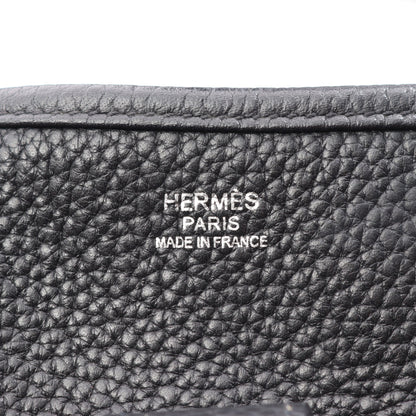 エヴリン 3 トロワ GM ショルダーバッグ トリヨンクレマンス ブラック シルバー金具 □N刻印 エルメス バッグ HERMES