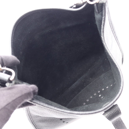 エヴリン 3 トロワ GM ショルダーバッグ トリヨンクレマンス ブラック シルバー金具 □N刻印 エルメス バッグ HERMES