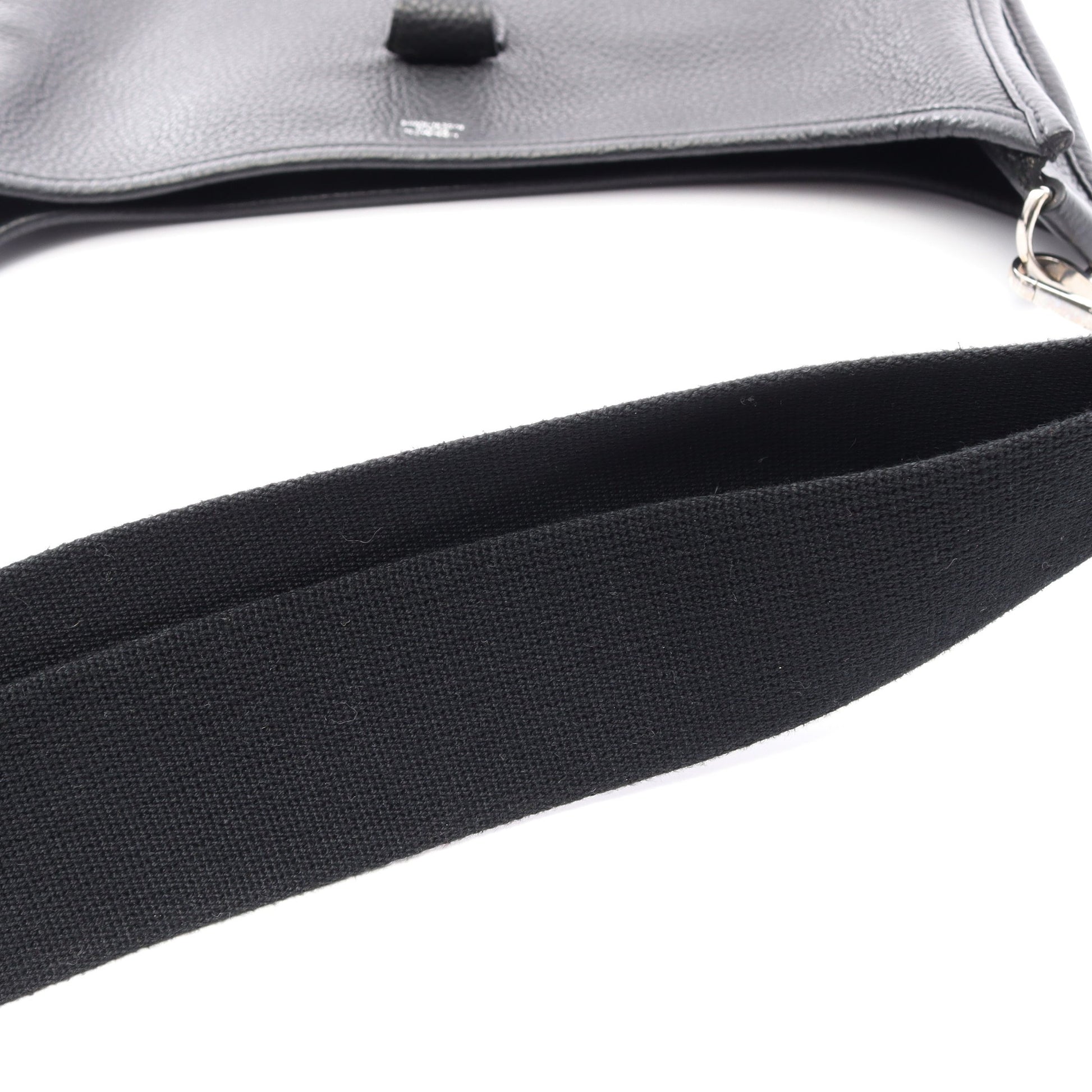 エヴリン 3 トロワ GM ショルダーバッグ トリヨンクレマンス ブラック シルバー金具 □N刻印 エルメス バッグ HERMES