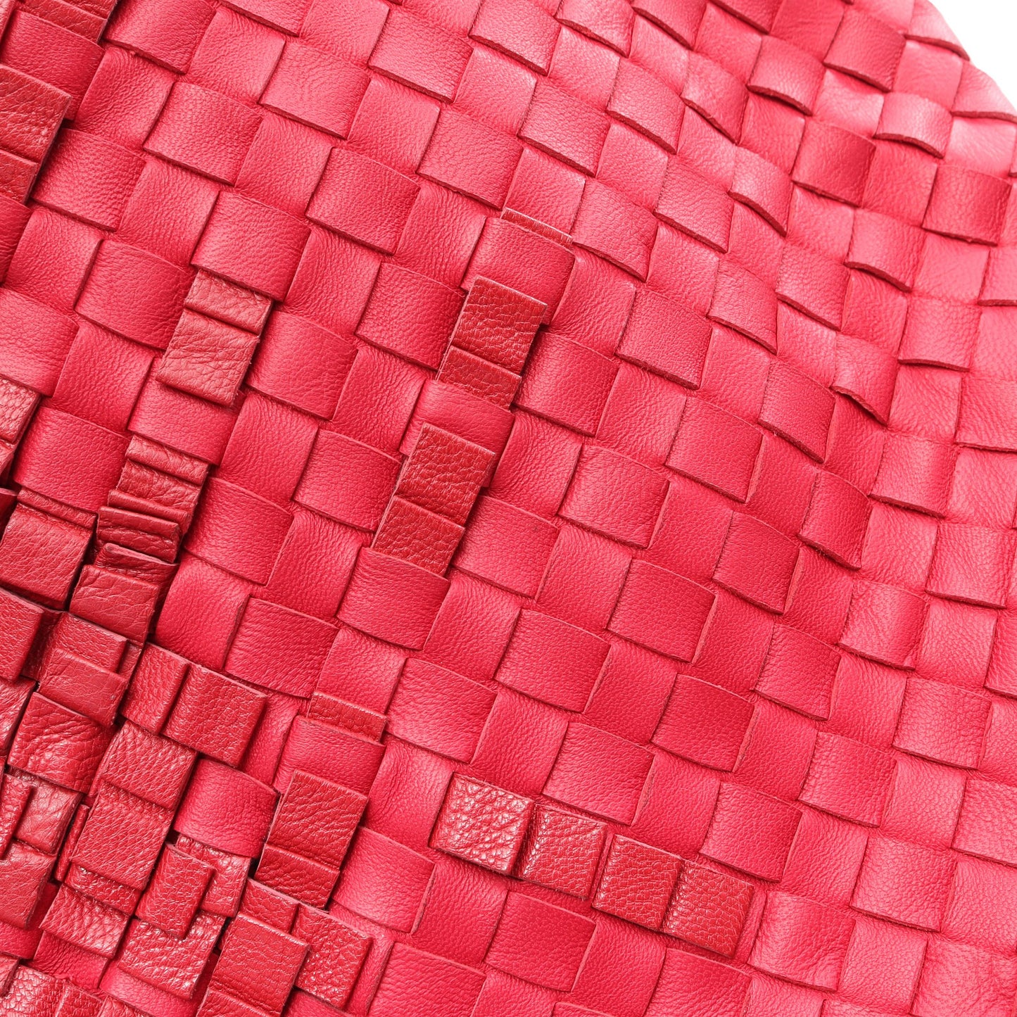 イントレチャート ホーボー ハンドバッグ レザー ピンクパープル レッド ボッテガヴェネタ バッグ BOTTEGA VENETA