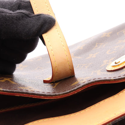 ウィルシャーMM モノグラム ショルダーバッグ トートバッグ PVC レザー ブラウン ルイヴィトン バッグ LOUIS VUITTON