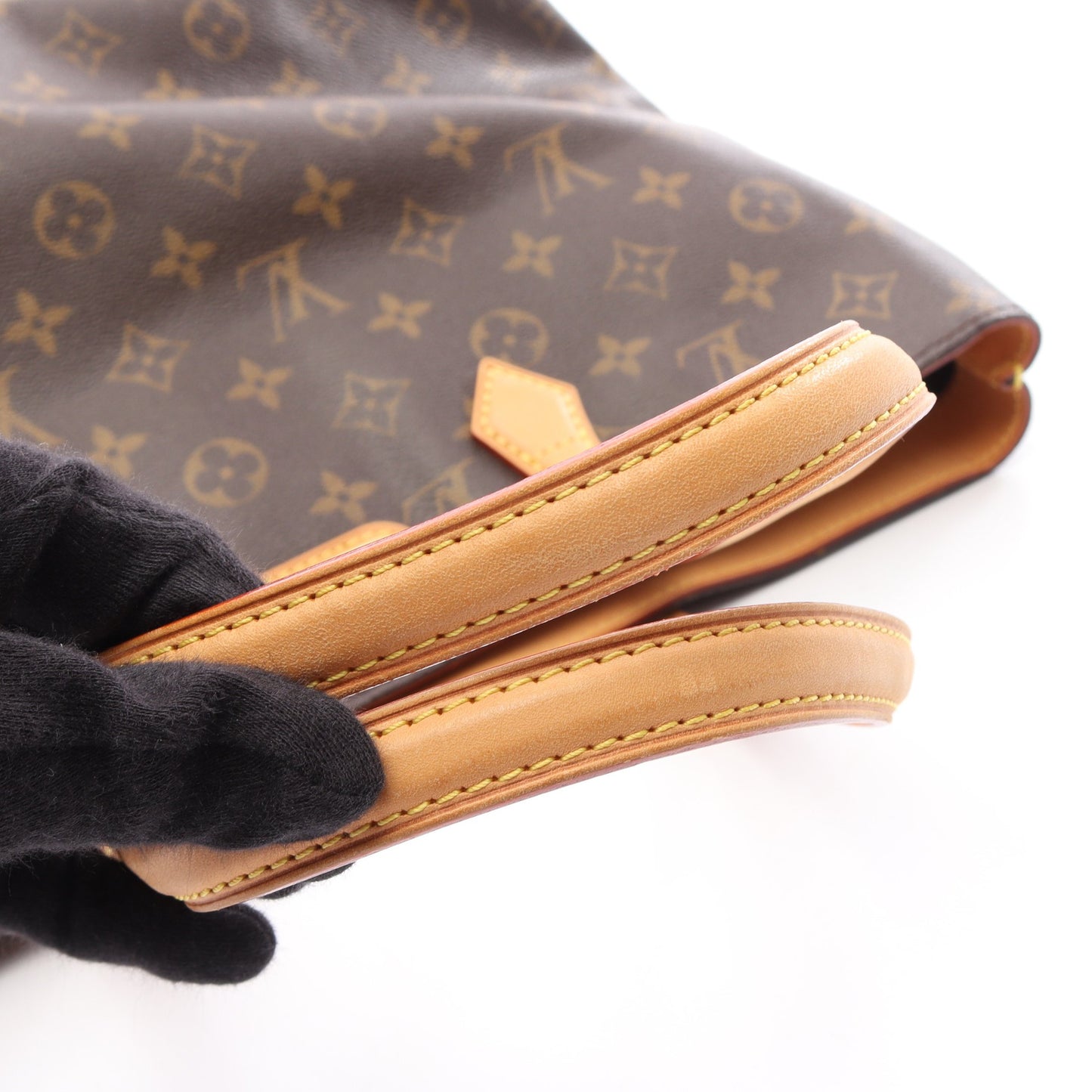 ウィルシャーMM モノグラム ショルダーバッグ トートバッグ PVC レザー ブラウン ルイヴィトン バッグ LOUIS VUITTON