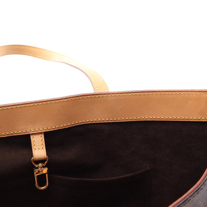 ウィルシャーMM モノグラム ショルダーバッグ トートバッグ PVC レザー ブラウン ルイヴィトン バッグ LOUIS VUITTON