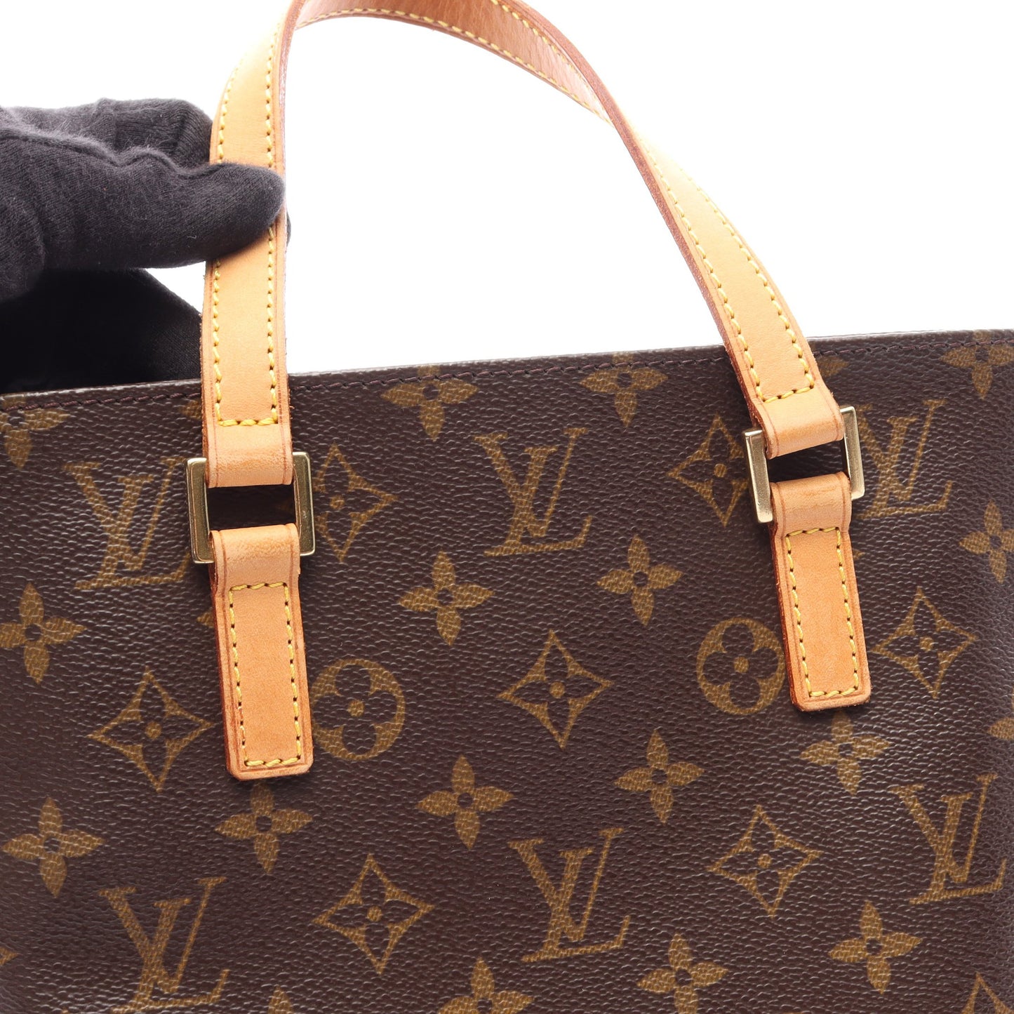 ヴァヴァンPM モノグラム ハンドバッグ PVC レザー ブラウン ルイヴィトン バッグ LOUIS VUITTON