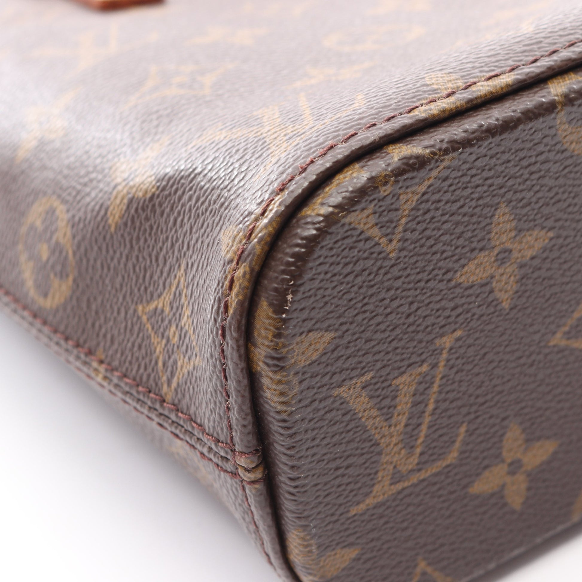 ヴァヴァンPM モノグラム ハンドバッグ PVC レザー ブラウン ルイヴィトン バッグ LOUIS VUITTON