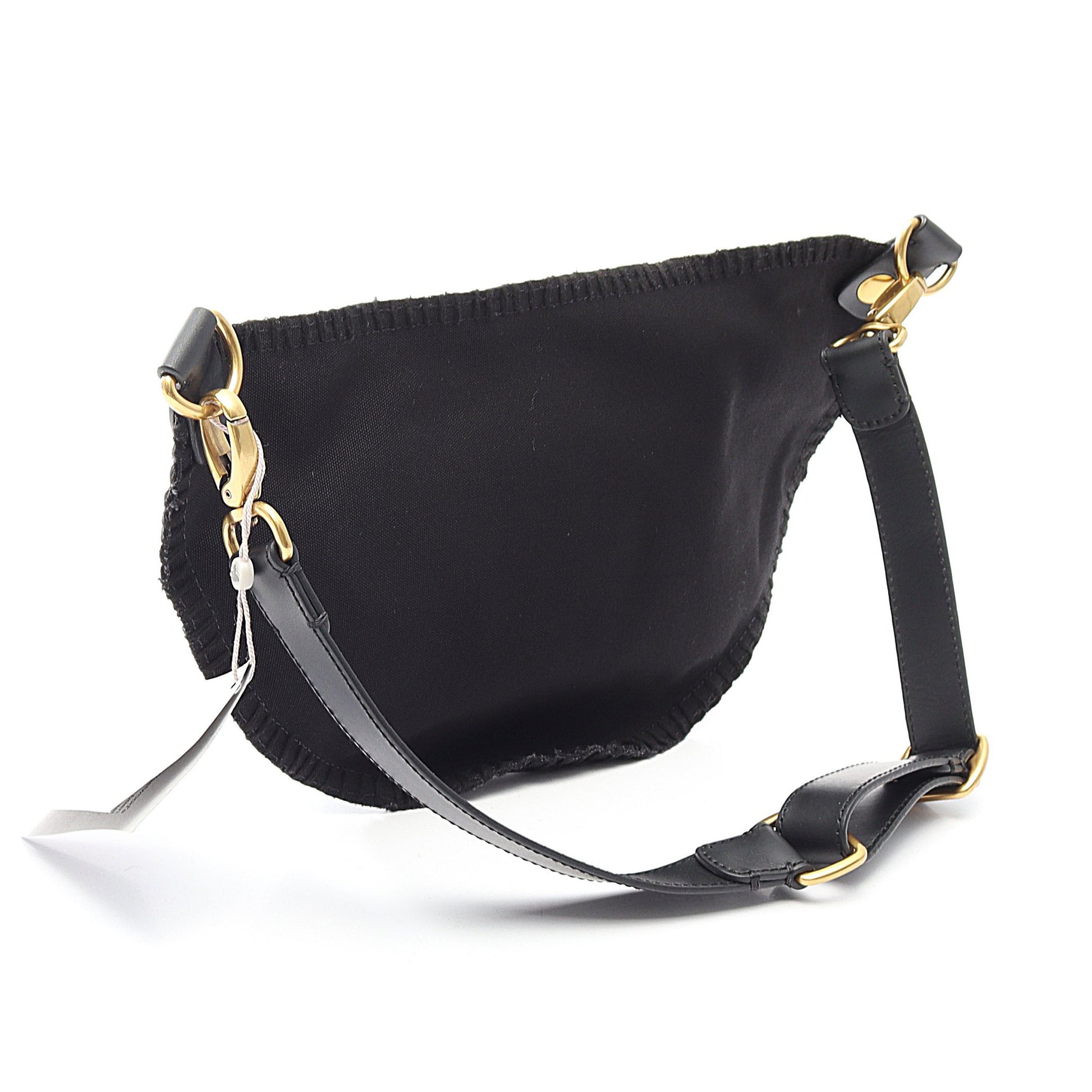 シティ バムバッグ ウエストバッグ キャンバス レザー ブラック ヴィヴィアンウエストウッド バッグ Vivienne Westwood