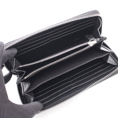 CLASSIC ZIP ROUND WALLET オーブ ラウンドファスナー長財布 フェイクレザー ブラック ヴィヴィアンウエストウッド 財布・小物 Vivienne Westwood