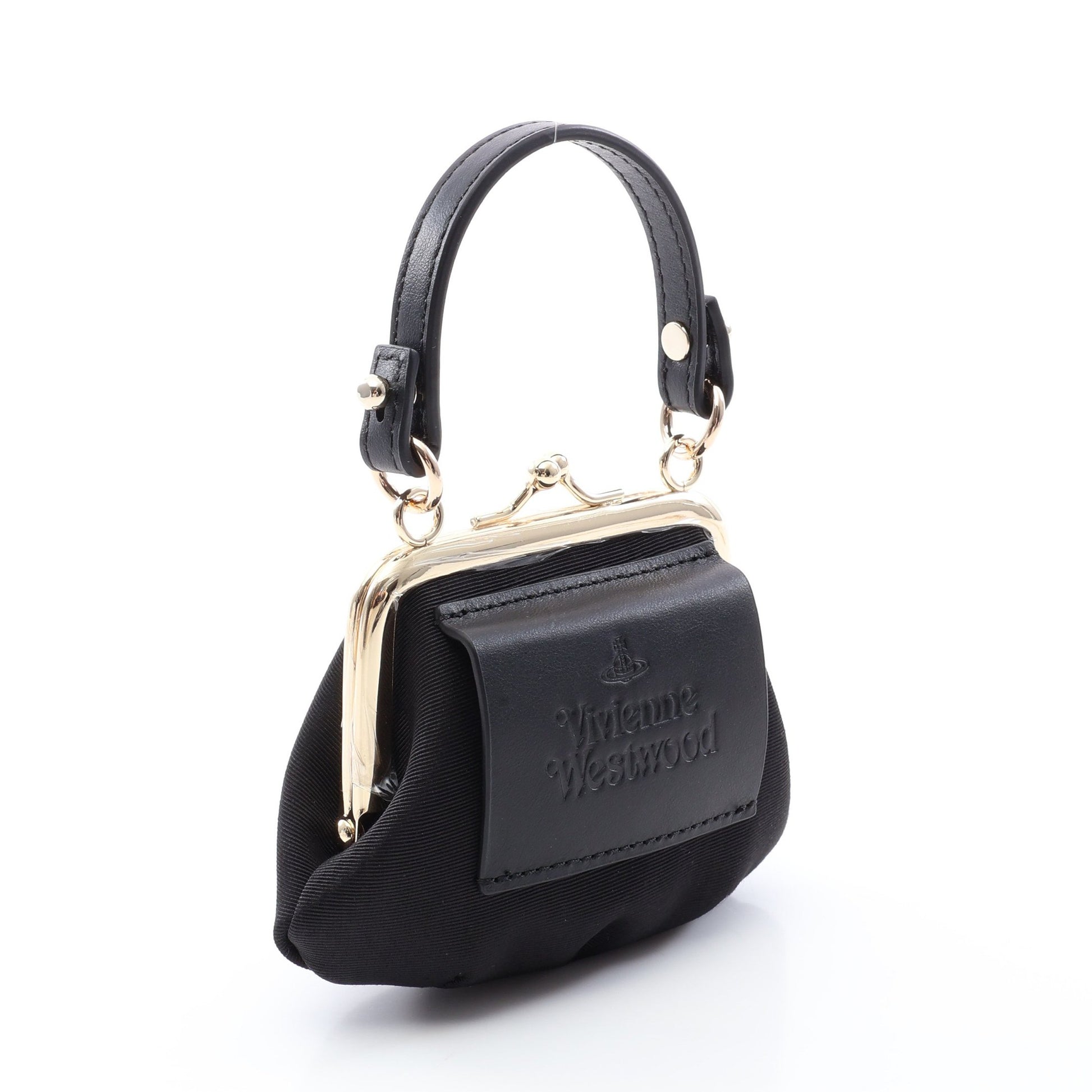 Mini Granny 2WAY ハンドバッグ キャンバス ブラック ヴィヴィアンウエストウッド バッグ Vivienne Westwood