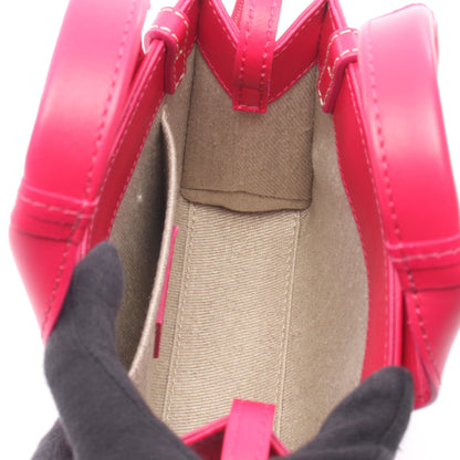 WOODY ウッディ ミニ ショルダーバッグ レザー ピンクパープル クロエ バッグ Chloe