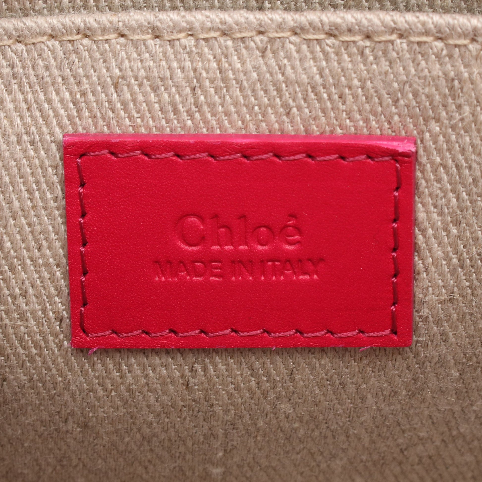 WOODY ウッディ ミニ ショルダーバッグ レザー ピンクパープル クロエ バッグ Chloe