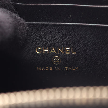 ココマーク バニティ ショルダーバッグ ツイード レザー ブラック ホワイト ゴールド金具 シャネル バッグ CHANEL