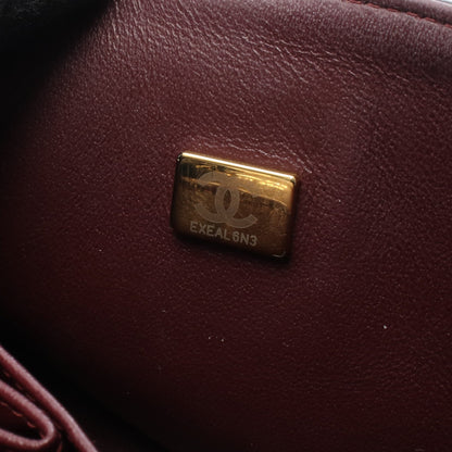 マトラッセ Wフラップ Wチェーンショルダーバッグ キャビアスキン ブラック ゴールド金具 シャネル バッグ CHANEL
