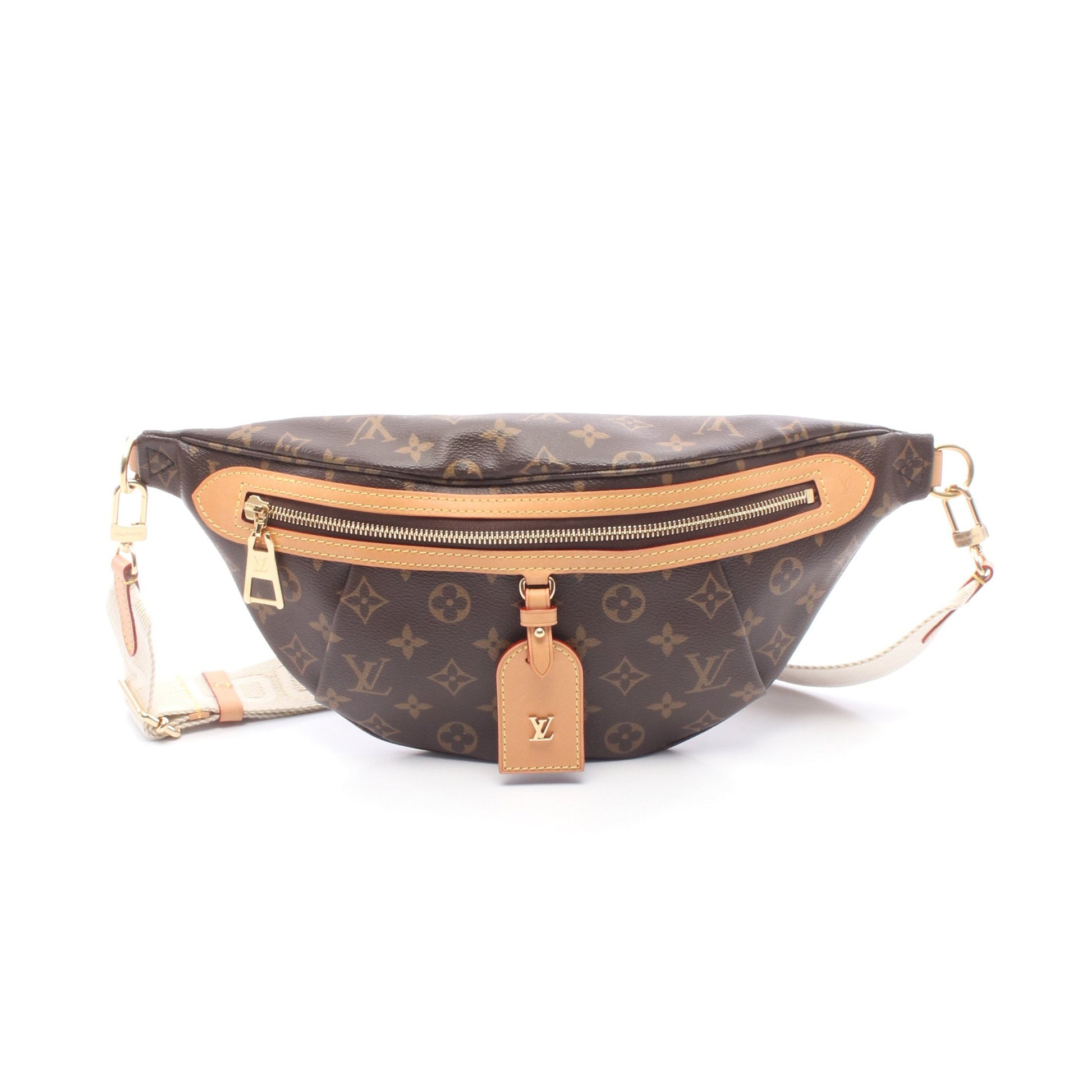 ハイライズ モノグラム ボディバッグ PVC レザー ブラウン ルイヴィトン バッグ LOUIS VUITTON