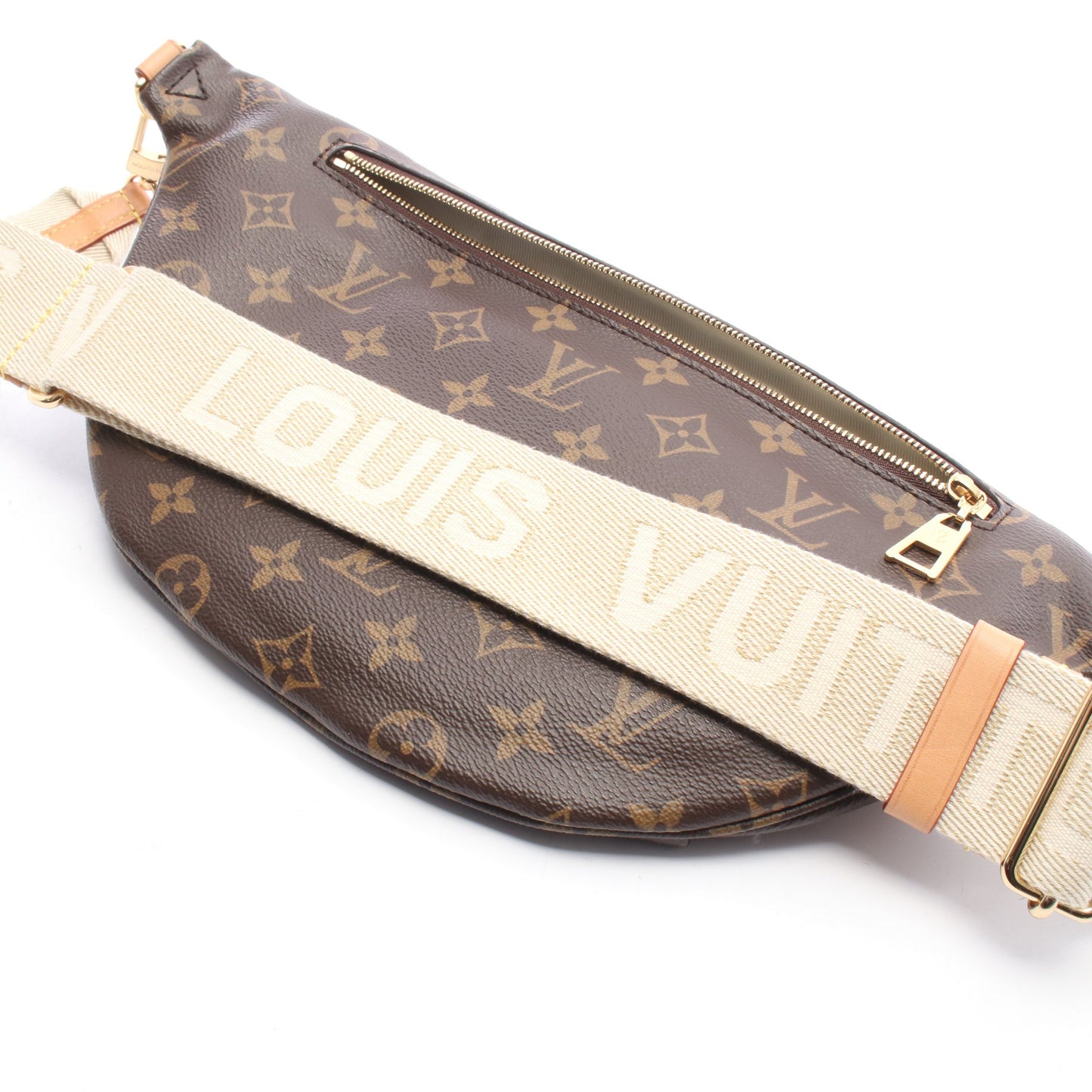 ハイライズ モノグラム ボディバッグ PVC レザー ブラウン ルイヴィトン バッグ LOUIS VUITTON