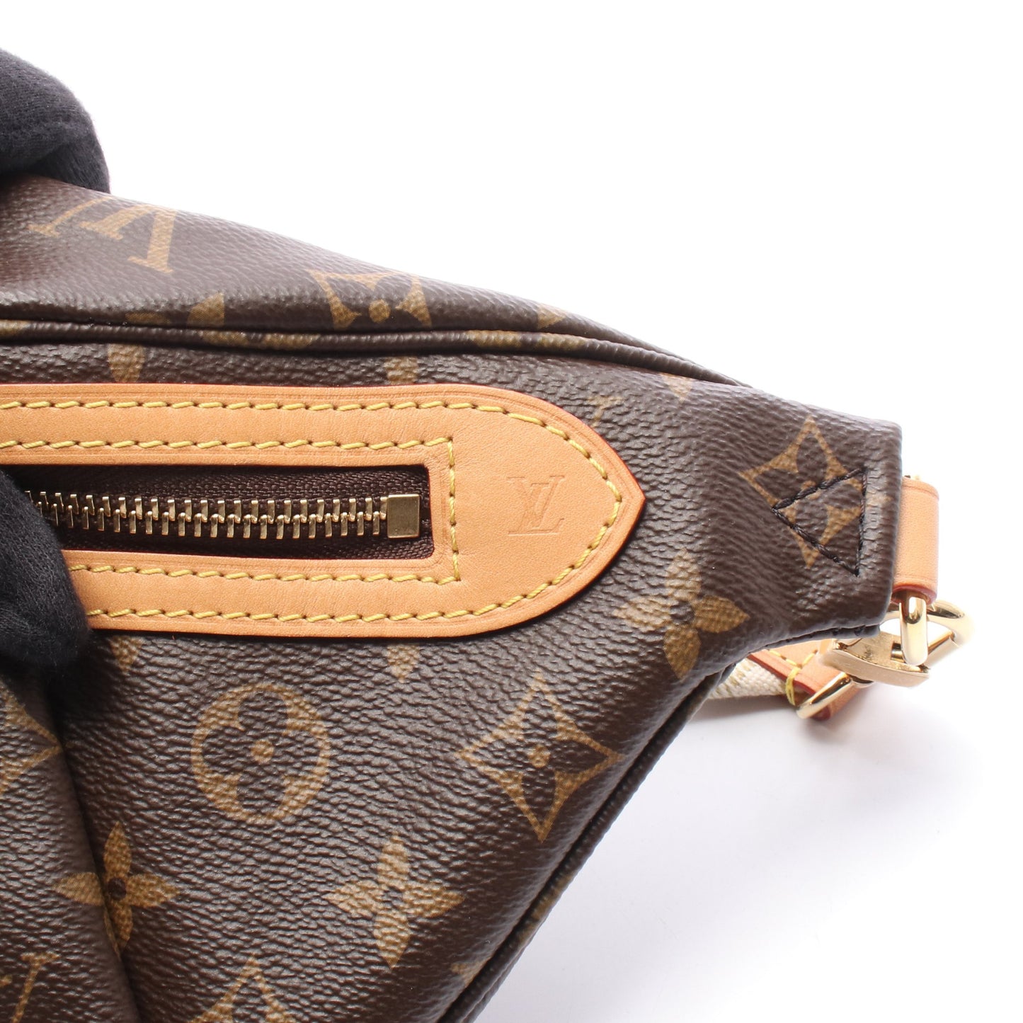 ハイライズ モノグラム ボディバッグ PVC レザー ブラウン ルイヴィトン バッグ LOUIS VUITTON