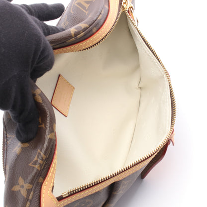 ハイライズ モノグラム ボディバッグ PVC レザー ブラウン ルイヴィトン バッグ LOUIS VUITTON