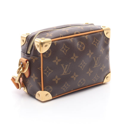ミニソフトトランク モノグラムアーカイヴ ショルダーバッグ PVC レザー ブラウン ルイヴィトン バッグ LOUIS VUITTON