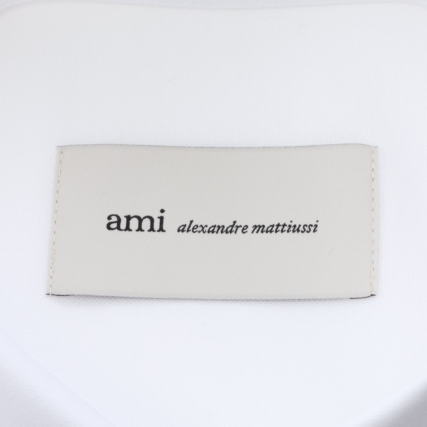 Ami De Coeur 半袖 シャツ コットン ホワイト アミアレクサンドルマテュッシ