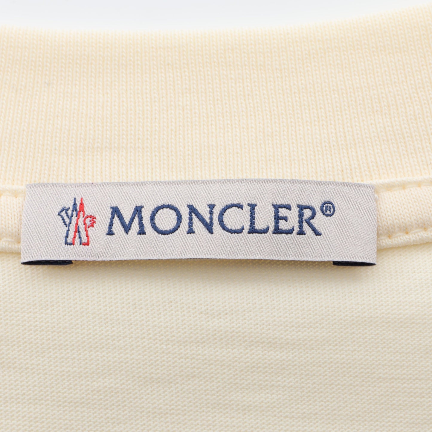Tシャツ 半袖Tシャツ コットン アイボリー モンクレール
