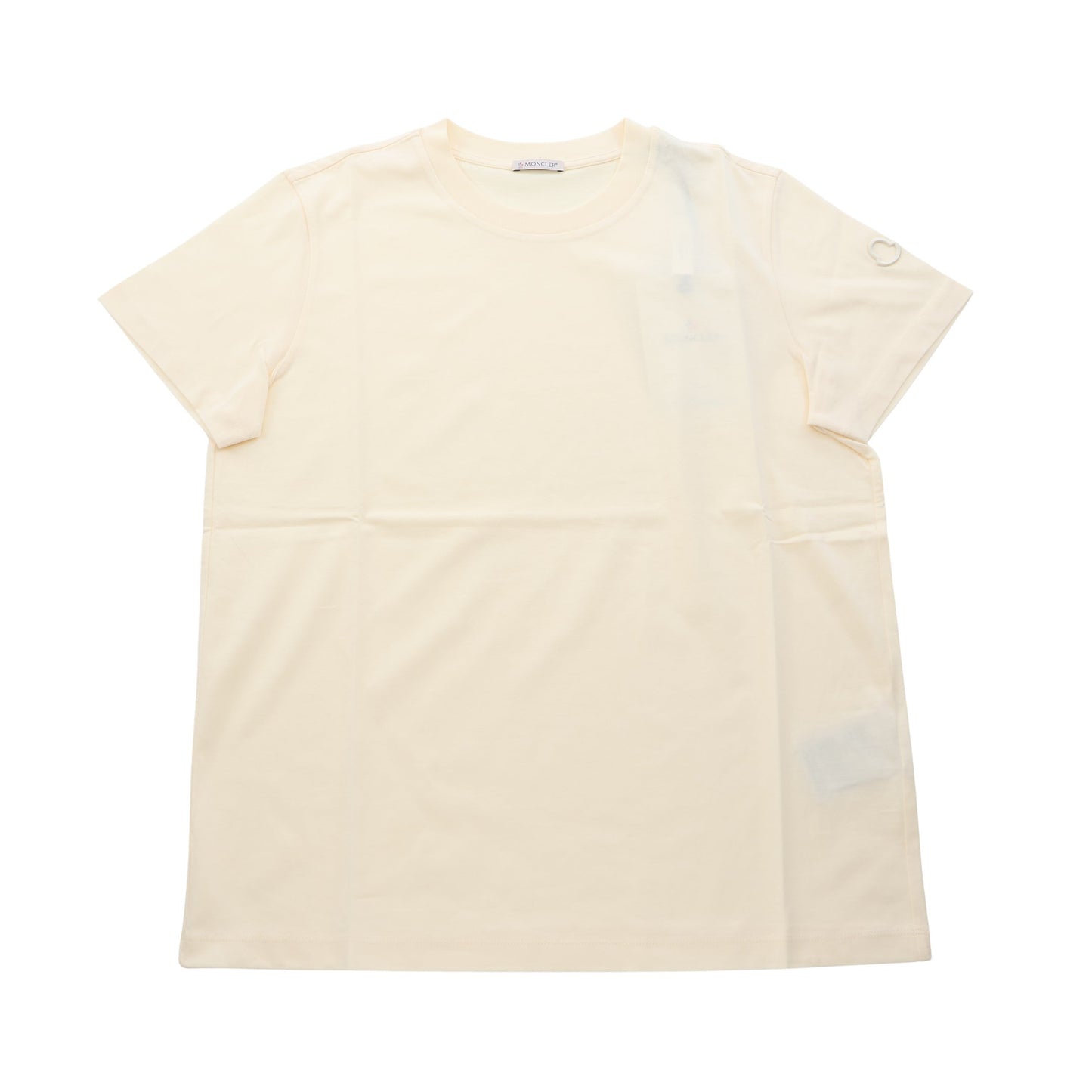Tシャツ 半袖Tシャツ コットン アイボリー モンクレール