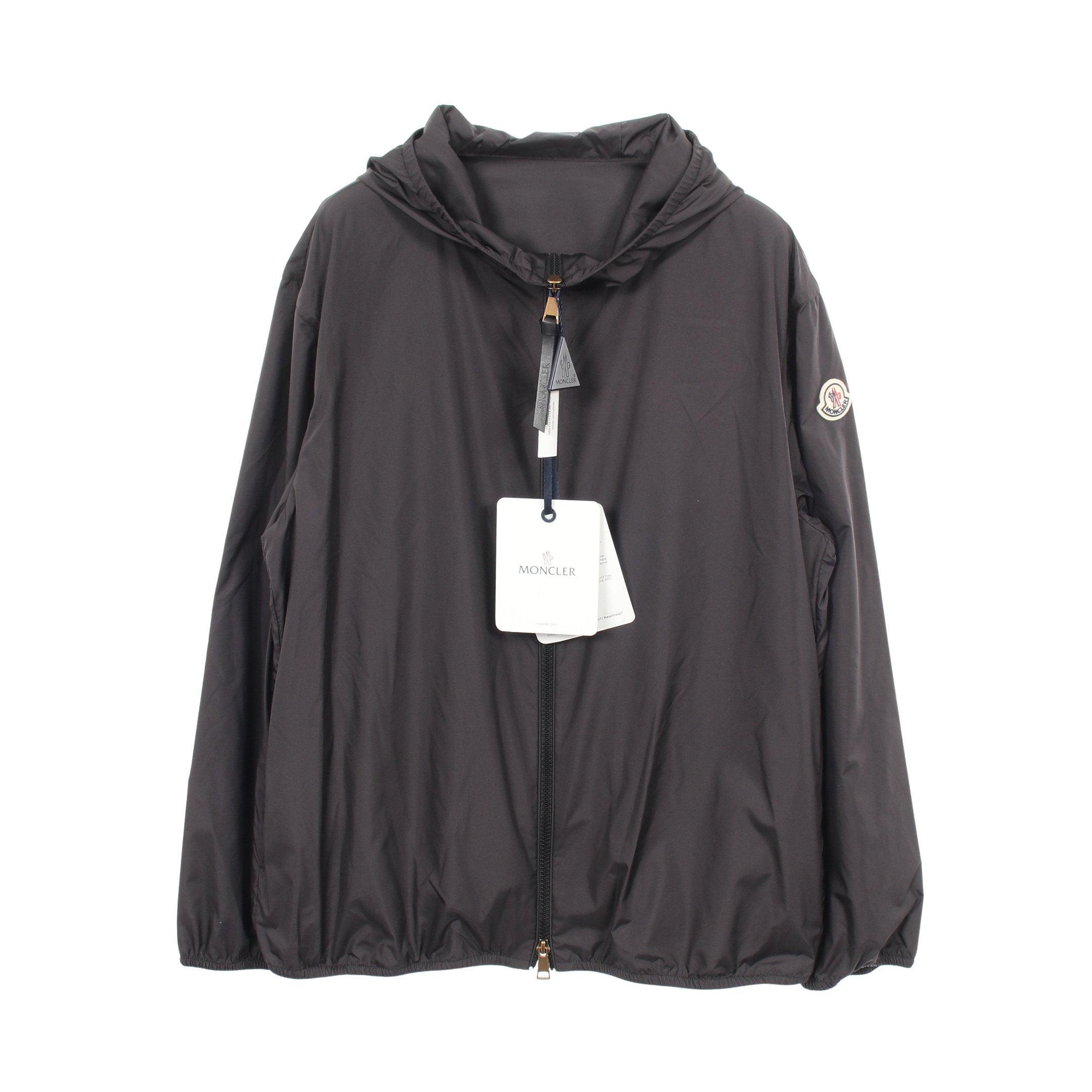 新品未使用　MONCLER FEGEO ブラック フード付きナイロンジャンバー FEGEOS フード付き ジャケット ブラック モンクレール – RECLO