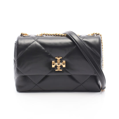 KIRA キラ ダイヤモンドキルト コンバーチブル スモール チェーンショルダーバッグ レザー ブラック トリーバーチ バッグ TORY BURCH