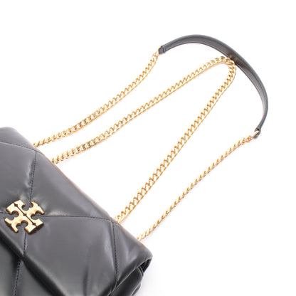 KIRA キラ ダイヤモンドキルト コンバーチブル スモール チェーンショルダーバッグ レザー ブラック トリーバーチ バッグ TORY BURCH