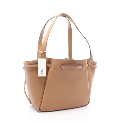 ロミー トート ショルダーバッグ トートバッグ レザー ライトブラウン トリーバーチ バッグ TORY BURCH