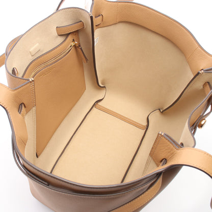 ロミー トート ショルダーバッグ トートバッグ レザー ライトブラウン トリーバーチ バッグ TORY BURCH