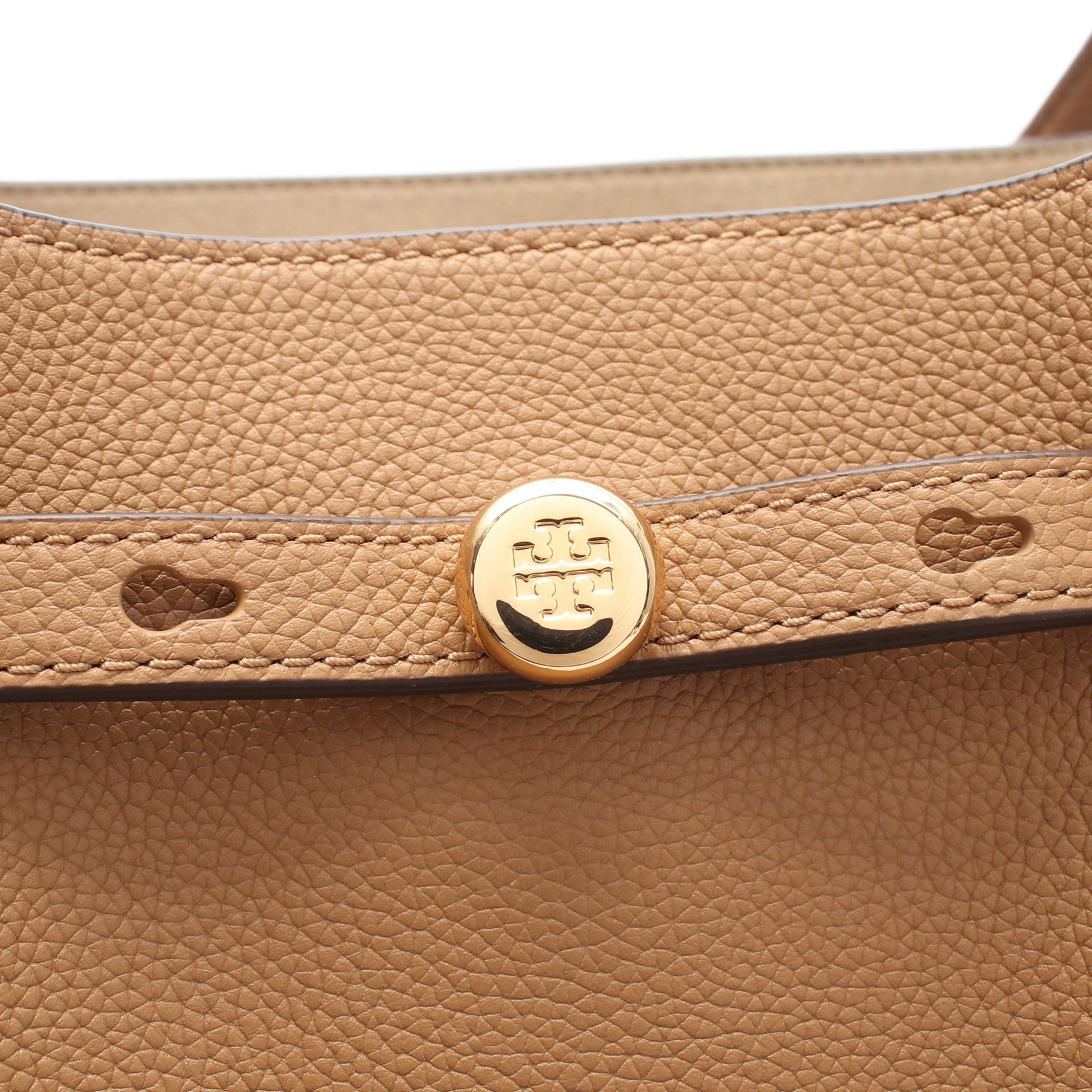 ロミー トート ショルダーバッグ トートバッグ レザー ライトブラウン トリーバーチ バッグ TORY BURCH