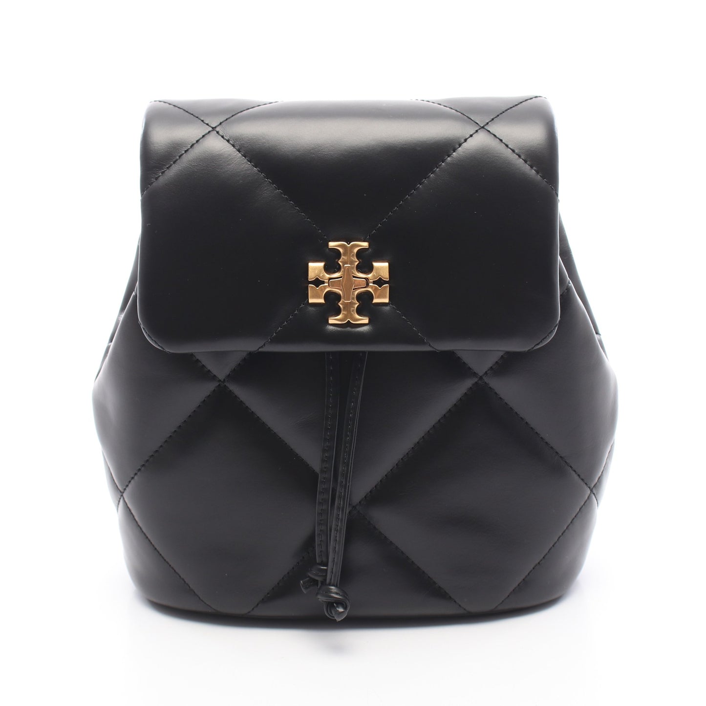 KIRA キラ ダイヤモンドキルト ミニバックパック リュックサック レザー ブラック トリーバーチ バッグ TORY BURCH