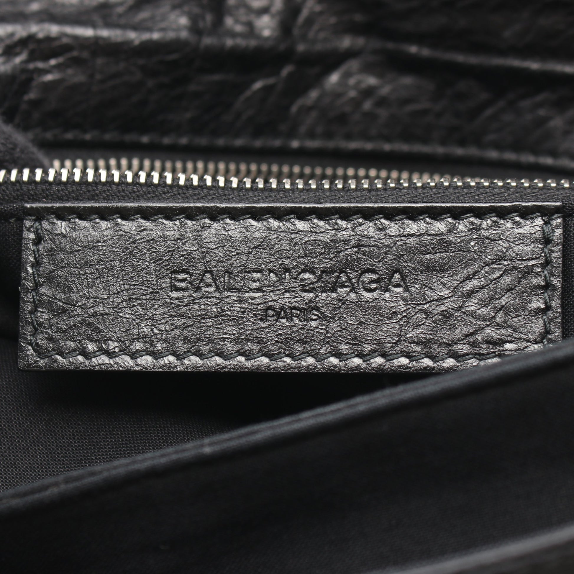 ジャイアントエンベロープ 2WAY クラッチバッグ レザー ブラック バレンシアガ バッグ BALENCIAGA