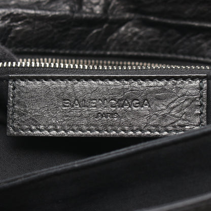 ジャイアントエンベロープ 2WAY クラッチバッグ レザー ブラック バレンシアガ バッグ BALENCIAGA