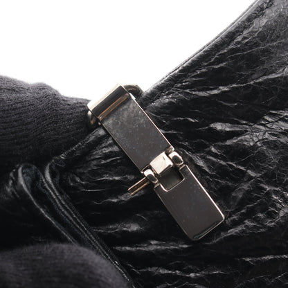 ジャイアントエンベロープ 2WAY クラッチバッグ レザー ブラック バレンシアガ バッグ BALENCIAGA