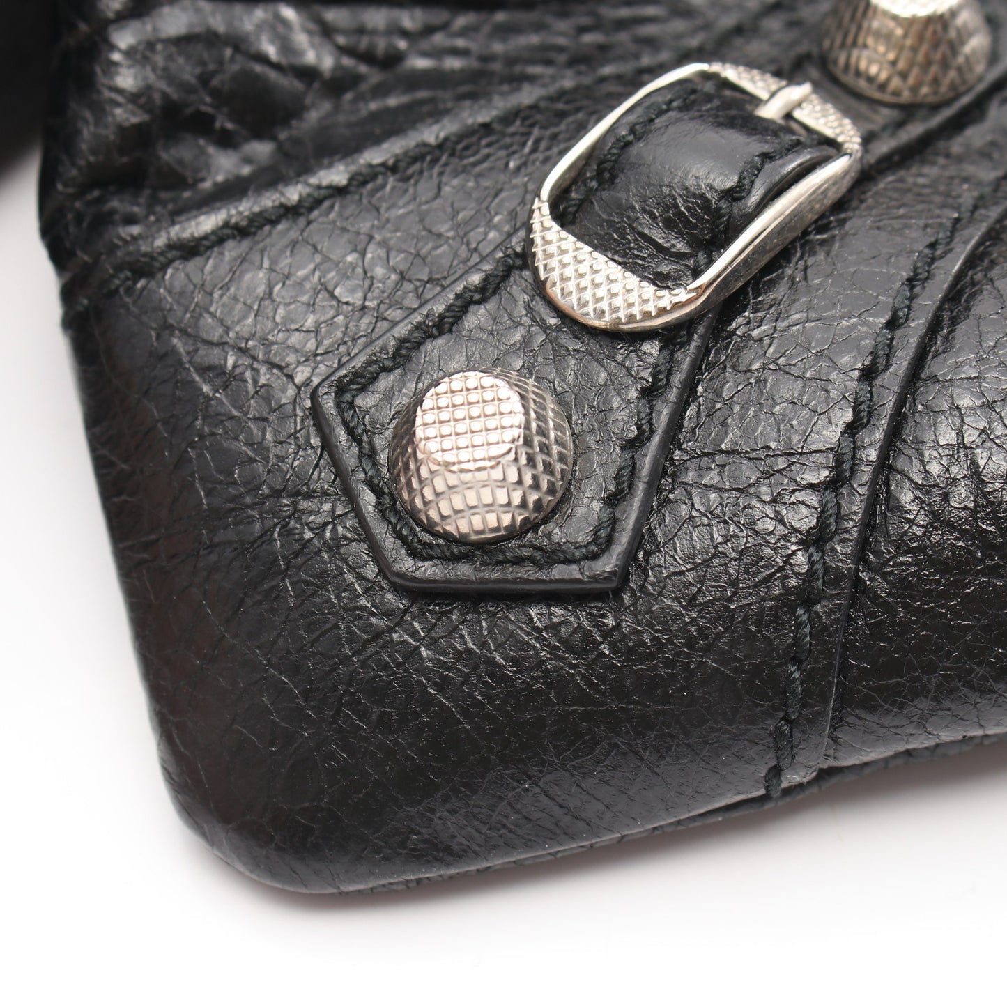 ジャイアントエンベロープ 2WAY クラッチバッグ レザー ブラック バレンシアガ バッグ BALENCIAGA