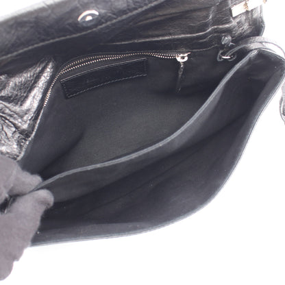 ジャイアントエンベロープ 2WAY クラッチバッグ レザー ブラック バレンシアガ バッグ BALENCIAGA