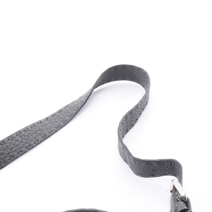 ピーカブー レギュラー セレリア 2WAY ハンドバッグ レザー ダークグレー フェンディ バッグ FENDI