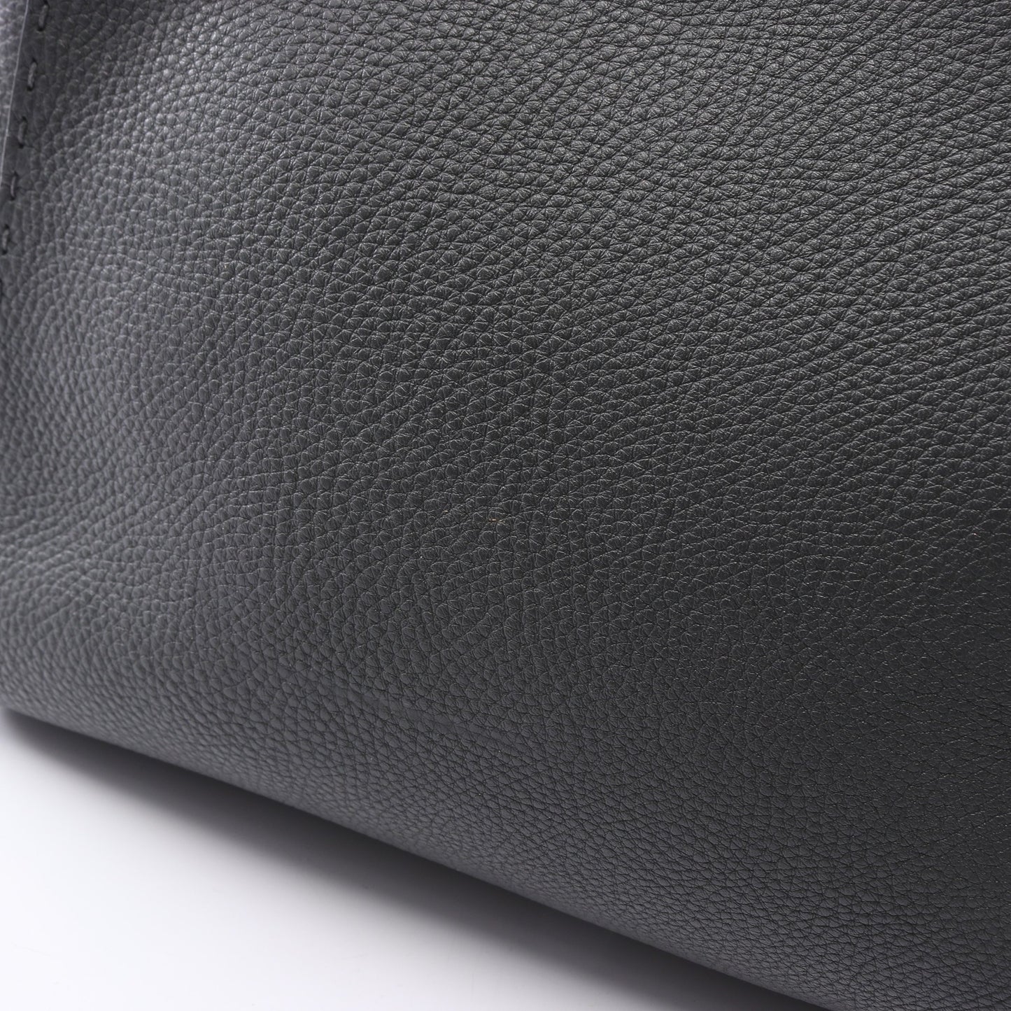 ピーカブー レギュラー セレリア 2WAY ハンドバッグ レザー ダークグレー フェンディ バッグ FENDI