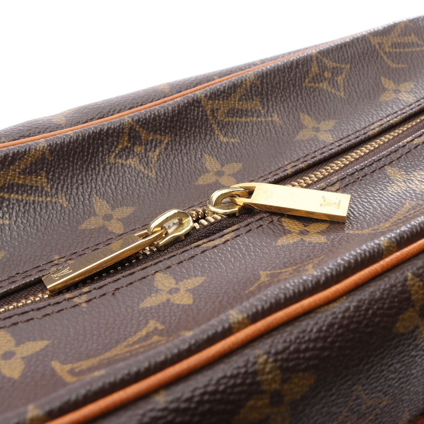 シテGM モノグラム ショルダーバッグ PVC レザー ブラウン ルイヴィトン バッグ LOUIS VUITTON