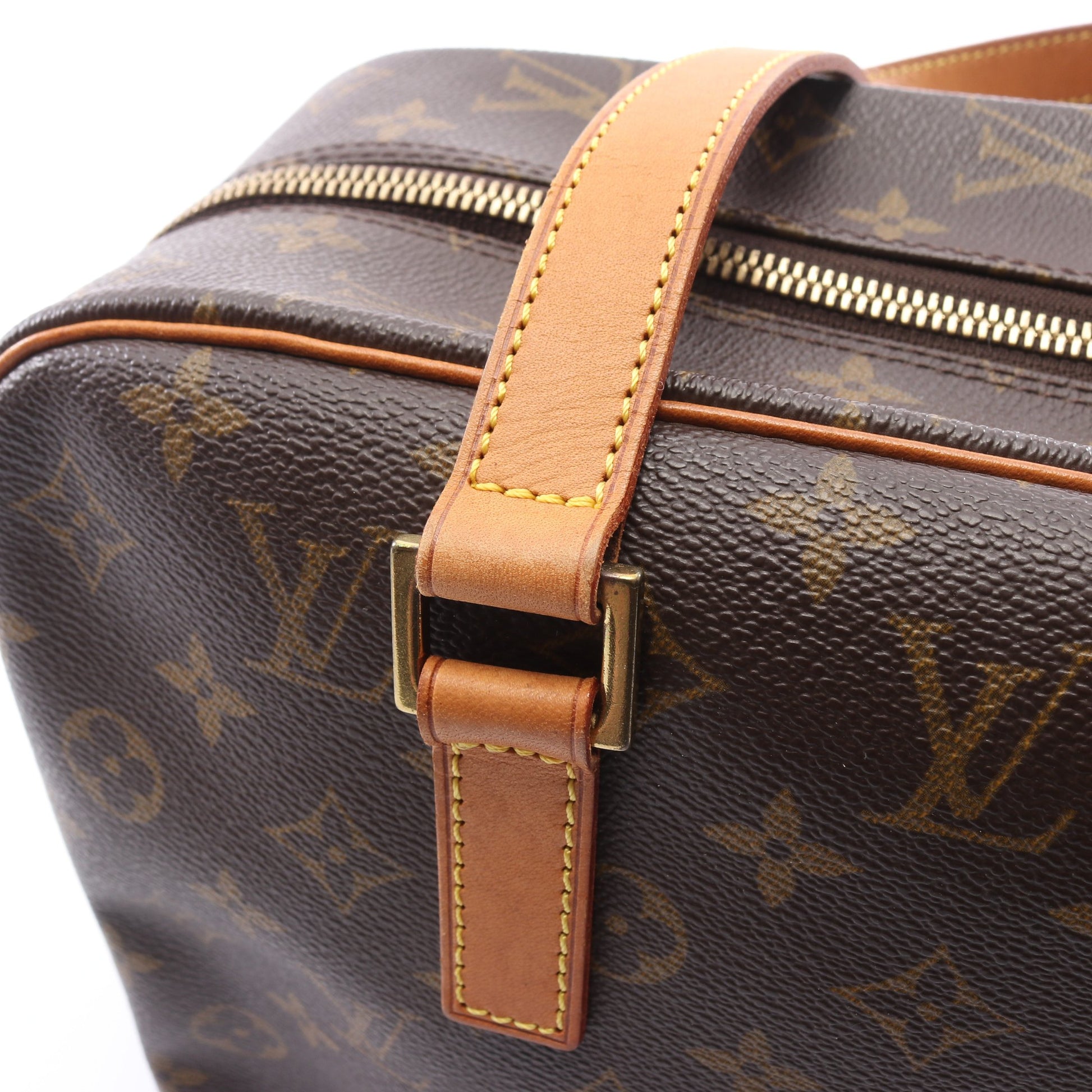 シテGM モノグラム ショルダーバッグ PVC レザー ブラウン ルイヴィトン バッグ LOUIS VUITTON