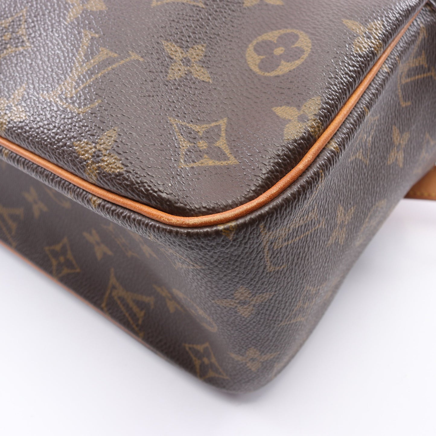 シテGM モノグラム ショルダーバッグ PVC レザー ブラウン ルイヴィトン バッグ LOUIS VUITTON