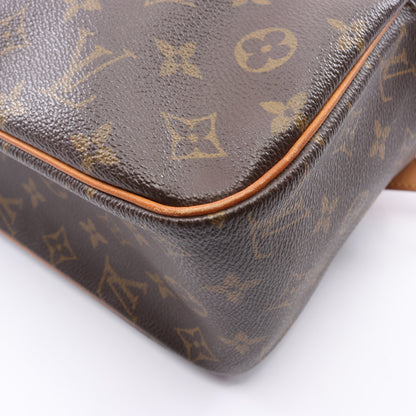 シテGM モノグラム ショルダーバッグ PVC レザー ブラウン ルイヴィトン バッグ LOUIS VUITTON