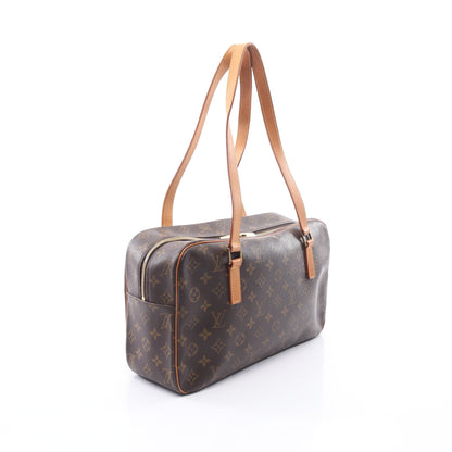シテGM モノグラム ショルダーバッグ PVC レザー ブラウン ルイヴィトン バッグ LOUIS VUITTON