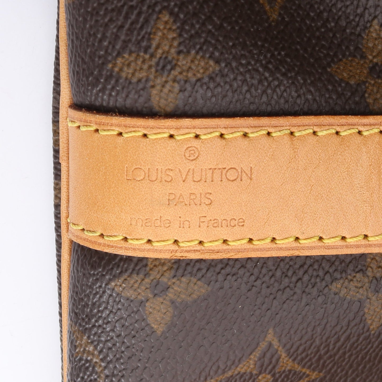 キーポル バンドリエール55 モノグラム 2WAY ボストンバッグ PVC レザー ブラウン ルイヴィトン バッグ LOUIS VUITTON