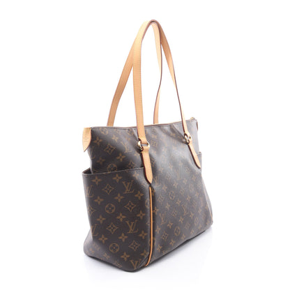 トータリーMM モノグラム ショルダーバッグ トートバッグ PVC レザー ブラウン ルイヴィトン バッグ LOUIS VUITTON