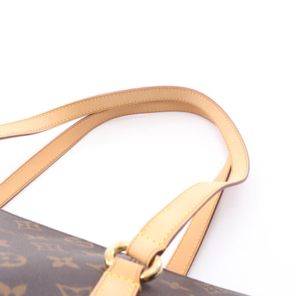 トータリーMM モノグラム ショルダーバッグ トートバッグ PVC レザー ブラウン ルイヴィトン バッグ LOUIS VUITTON
