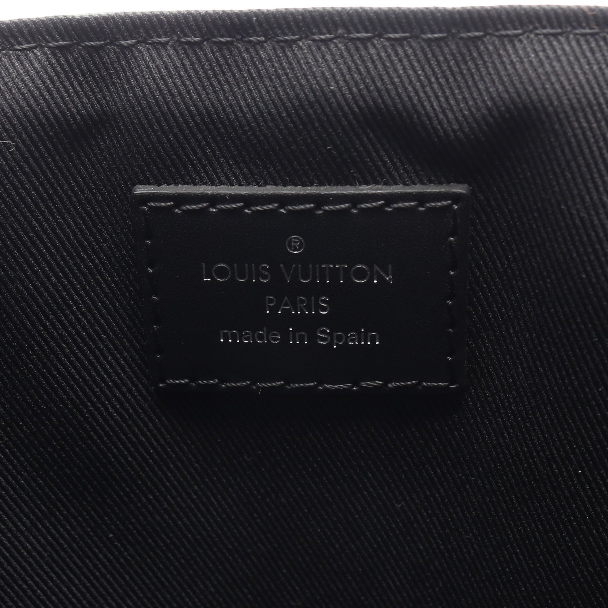ディストリクトPM NM モノグラムエクリプス ショルダーバッグ PVC レザー ブラック ルイヴィトン バッグ LOUIS VUITTON