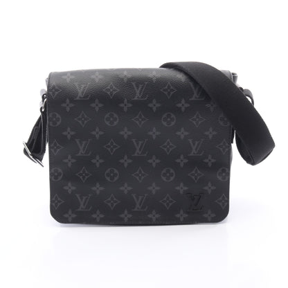 ディストリクトPM NM モノグラムエクリプス ショルダーバッグ PVC レザー ブラック ルイヴィトン バッグ LOUIS VUITTON