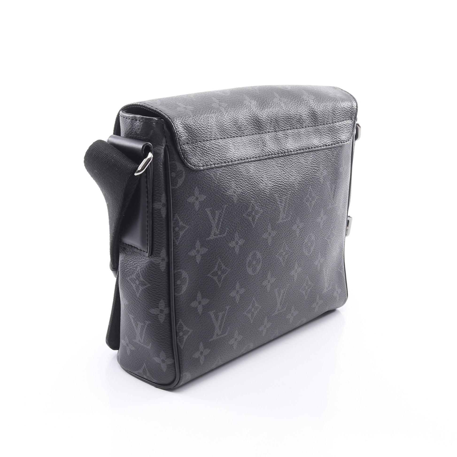 ディストリクトPM NM モノグラムエクリプス ショルダーバッグ PVC レザー ブラック ルイヴィトン バッグ LOUIS VUITTON